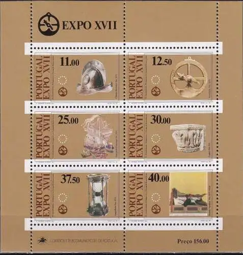 PORTUGAL 1983 Mi-Nr. Block 39 ** MNH