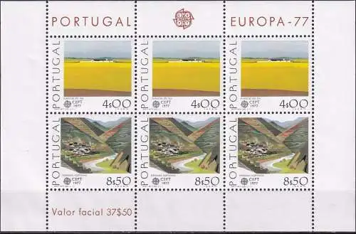 PORTUGAL 1977 Mi-Nr. Block 20 ** MNH