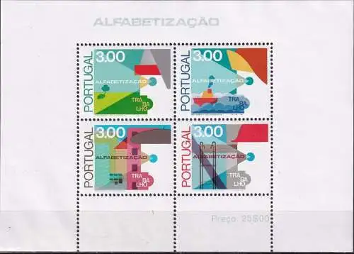 PORTUGAL 1976 Mi-Nr. Block 18 ** MNH