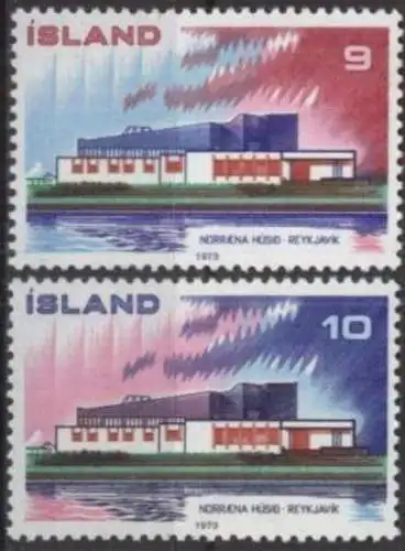 ISLAND 1973 Mi-Nr. 478/79 ** MNH