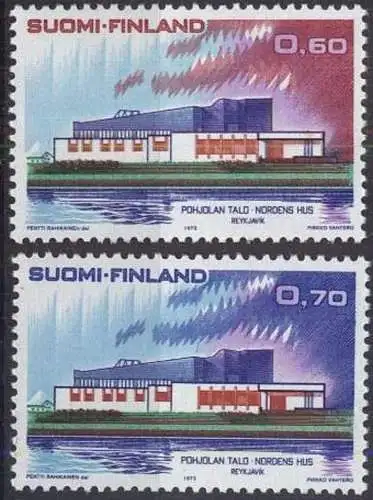 FINNLAND 1973 Mi-Nr. 724/25 ** MNH