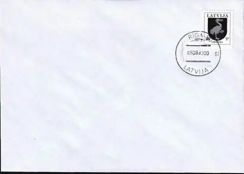 LETTLAND 1996 Mi-Nr. 401 II FDC