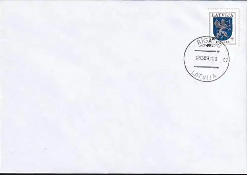 LETTLAND 1997 Mi-Nr. 374 AII FDC