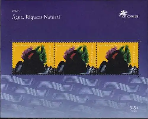 AZOREN 2001 Mi-Nr. Block 21 ** MNH