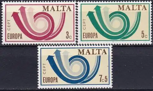 MALTA 1973 Mi-Nr. 472/74 ** MNH - CEPT