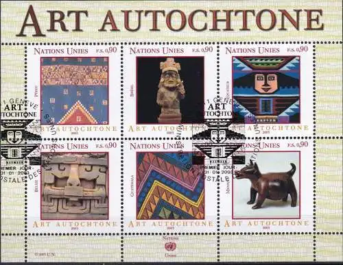 UNO GENF 2003 Mi-Nr. Block 18 o used - aus Abo