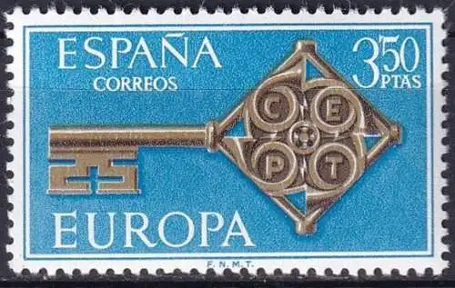 SPANIEN 1968 Mi-Nr. 1755 ** MNH - CEPT