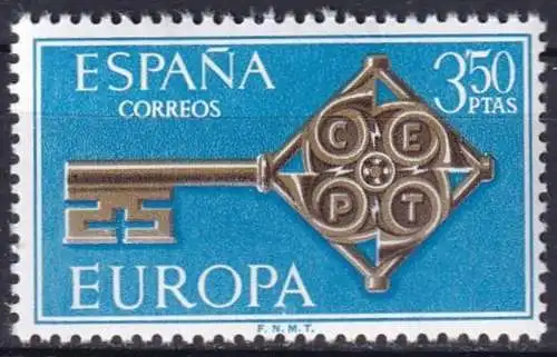 SPANIEN 1968 Mi-Nr. 1755 ** MNH - CEPT