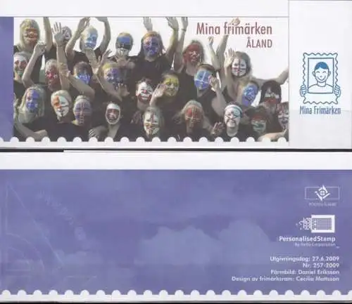 ALAND 2009 Mi-Nr. 314 Markenheft/booklet o used - aus Abo