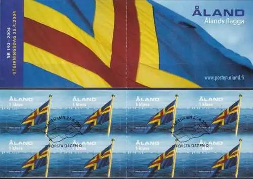 ALAND 2004 Mi-Nr. MH 234 Markenheft/booklet o used - aus Abo