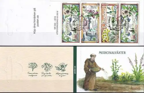 ALAND 2016 Mi-Nr. MH 24 Markenheft/booklet o used - aus Abo