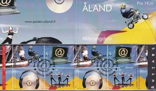 ALAND 1998 Mi-Nr. MH 6 Markenheft/booklet o used - aus Abo