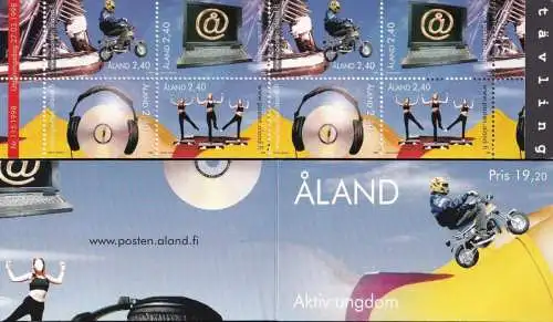 ALAND 1998 Mi-Nr. MH 6 Markenheft/booklet ** MNH