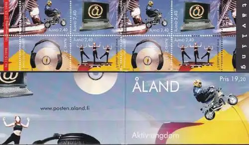 ALAND 1998 Mi-Nr. MH 6 Markenheft/booklet ** MNH