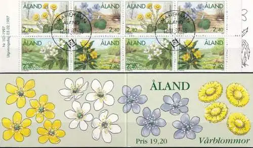 ALAND 1997 Mi-Nr. MH 5 Markenheft/booklet o used - aus Abo