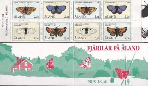 ALAND 1994 Mi-Nr. MH 2 Markenheft/booklet ** MNH