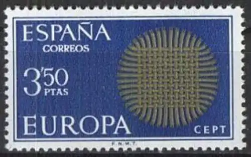 SPANIEN 1970 Mi-Nr. 1860 ** MNH - CEPT