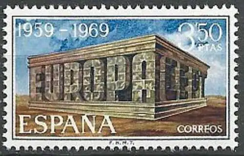 SPANIEN 1969 Mi-Nr. 1808 ** MNH - CEPT