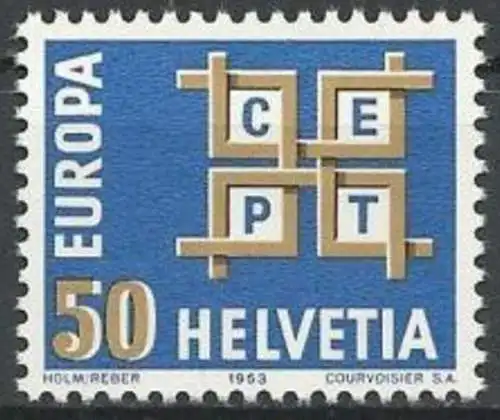 SCHWEIZ 1963 Mi-Nr. 781 ** MNH - CEPT