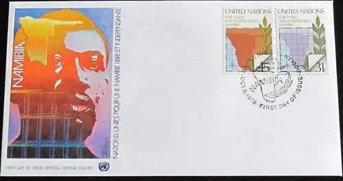 UNO NEW YORK 1979 Mi-Nr. 336/37 FDC