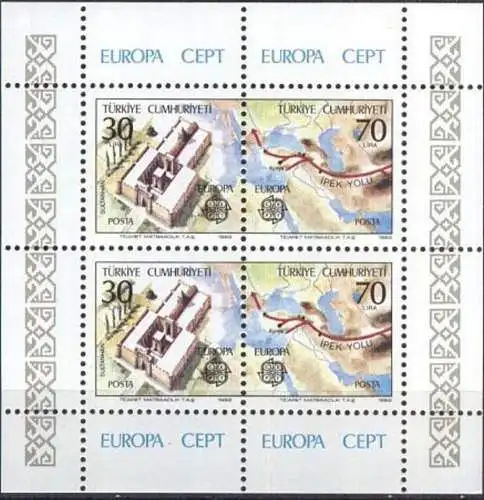 TÜRKEI 1982 Mi-Nr. Block 21 ** MNH - CEPT