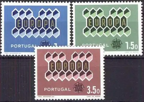 PORTUGAL 1962 Mi-Nr. 927/29 ** MNH - CEPT