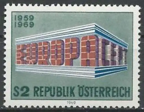 ÖSTERREICH 1969 Mi-Nr. 1291 ** MNH - CEPT