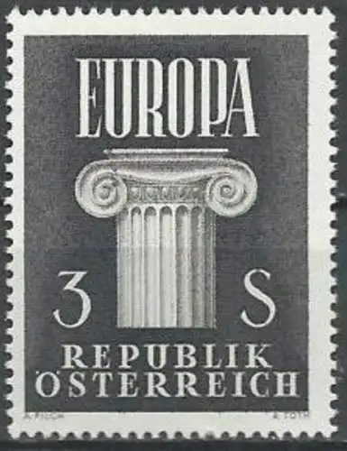 ÖSTERREICH 1960 Mi-Nr. 1081 ** MNH - CEPT