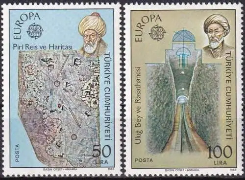 TÜRKEI 1983 Mi-Nr. 2631/32 ** MNH - CEPT