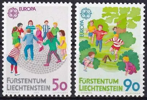 LIECHTENSTEIN 1989 Mi-Nr. 960/61 ** MNH