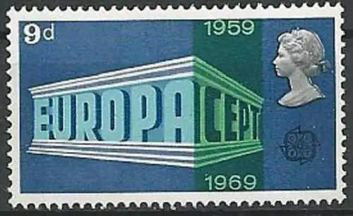 GROSSBRITANNIEN 1969 Mi-Nr. 512 ** MNH - CEPT
