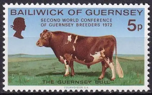 GUERNSEY 1972 Mi-Nr. 66 ** MNH