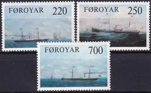 FÄRÖER 1983 Mi-Nr. 79/81 ** MNH