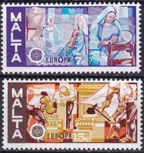 MALTA 1976 Mi-Nr. 532/33 ** MNH - CEPT