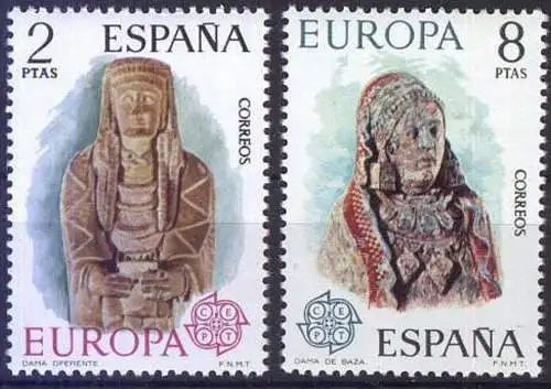 SPANIEN 1974 Mi-Nr. 2072/73 ** MNH - CEPT