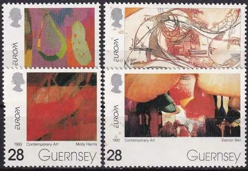 GUERNSEY 1993 Mi-Nr. 608/11 ** MNH - CEPT