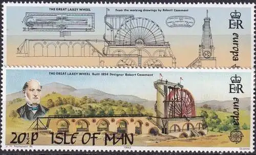 ISLE OF MAN 1983 Mi-Nr. 240/41 ** MNH - CEPT