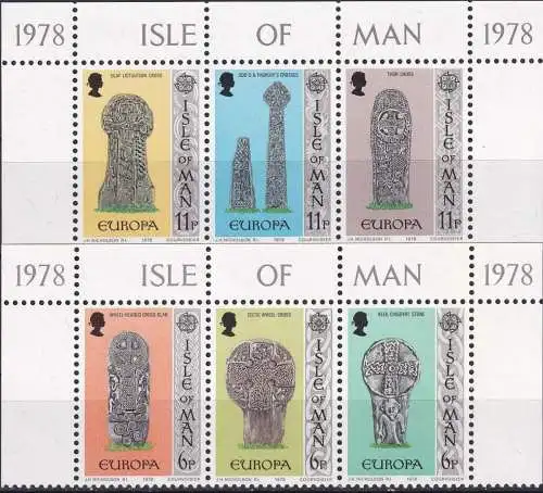 ISLE OF MAN 1978 Mi-Nr. 122/27 ** MNH - CEPT