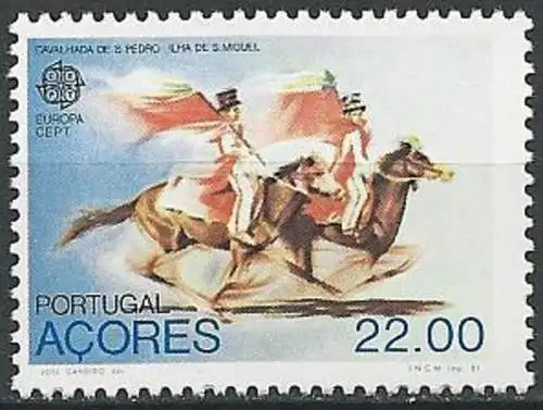 AZOREN 1981 Mi-Nr. 342 ** MNH - CEPT