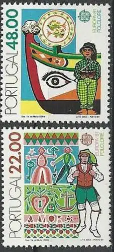 PORTUGAL 1981 Mi-Nr. 1531/32 ** MNH - CEPT