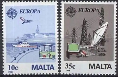 MALTA 1988 Mi-Nr. 794/95 ** MNH - CEPT