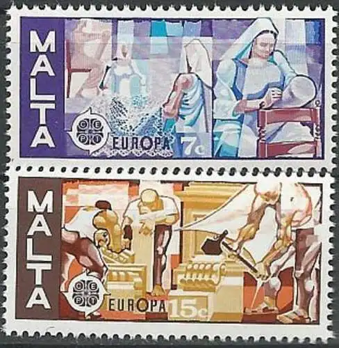 MALTA 1976 Mi-Nr. 532/33 ** MNH - CEPT