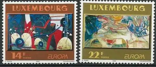 LUXEMBURG 1993 Mi-Nr. 1318/19 ** MNH - CEPT