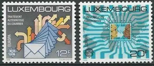 LUXEMBURG 1988 Mi-Nr. 1199/00 ** MNH - CEPT