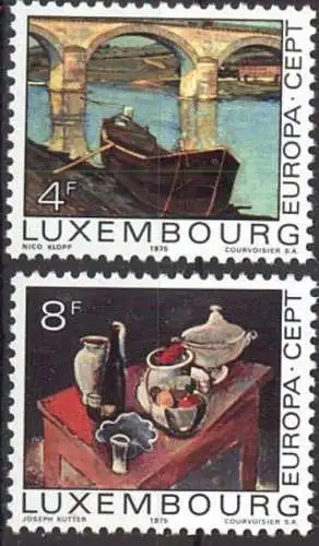 LUXEMBURG 1975 Mi-Nr. 904/05 ** MNH