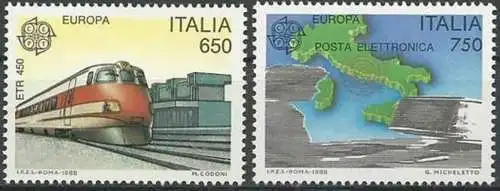 ITALIEN 1988 Mi-Nr. 2043/44 ** MNH - CEPT