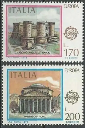 ITALIEN 1978 Mi-Nr. 1607/08 ** MNH - CEPT
