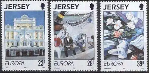JERSEY 1993 Mi-Nr. 612/14 ** MNH - CEPT
