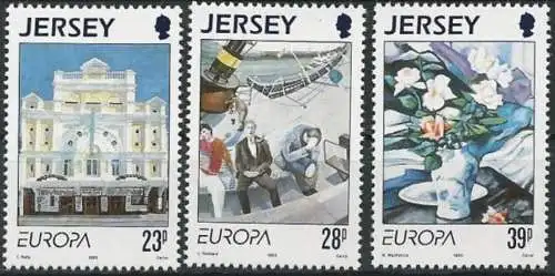 JERSEY 1993 Mi-Nr. 612/14 ** MNH - CEPT