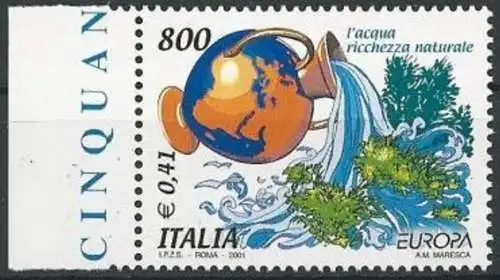 ITALIEN 2001 Mi-Nr. 2762 ** MNH - CEPT